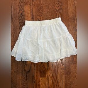 Forever 21 White/Cream Skirt